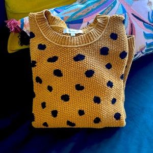 Madewell animal print sweater